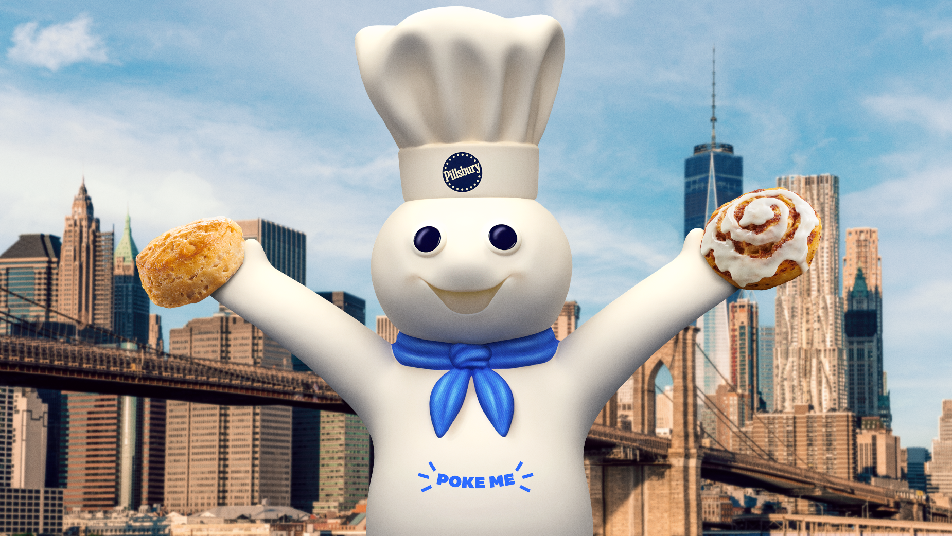 Pillsbury Doughboy 全17点ベイキングセット＋5点 The Pillsbury Doughboy Takes New York to Roll Out Biggest Bakes