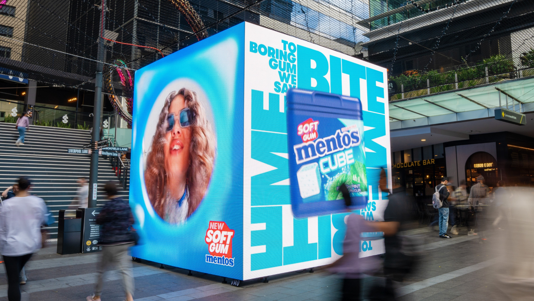 Mentos Becomes First Brand to Take Over VMO's The Cube | LBBOnline