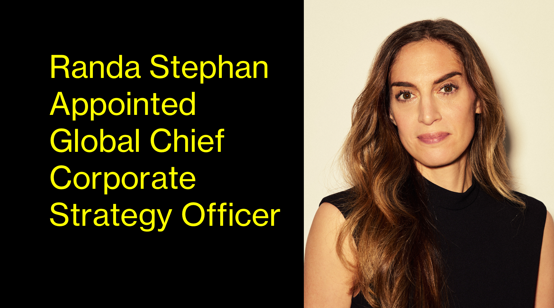 Burson Appoints Randa Stephan Global Chief Corporate Strategy Officer
