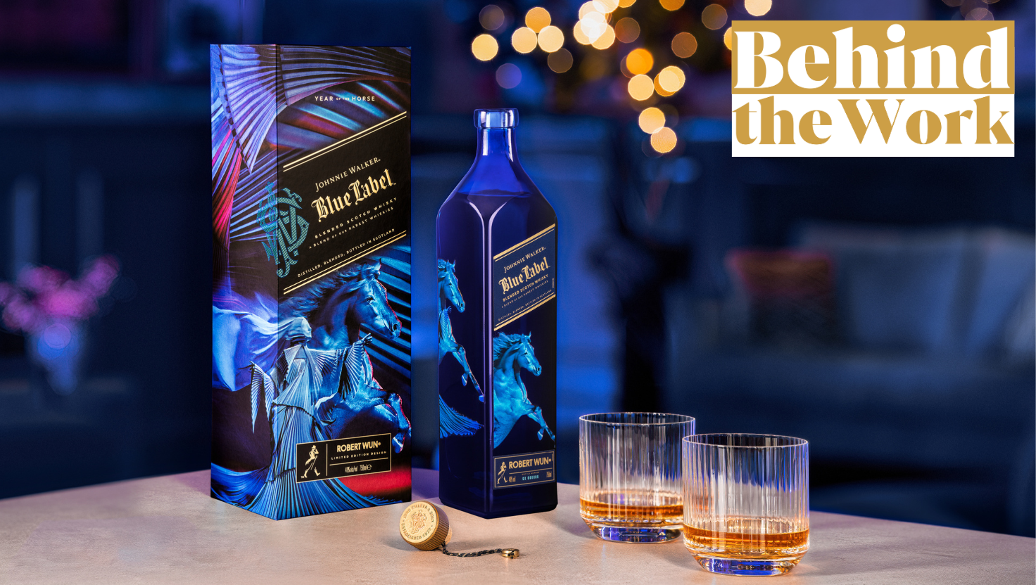Spirit of the Horse: Fashion’s Robert Wun on Designing Johnnie Walker’s Lunar New Year Bottle