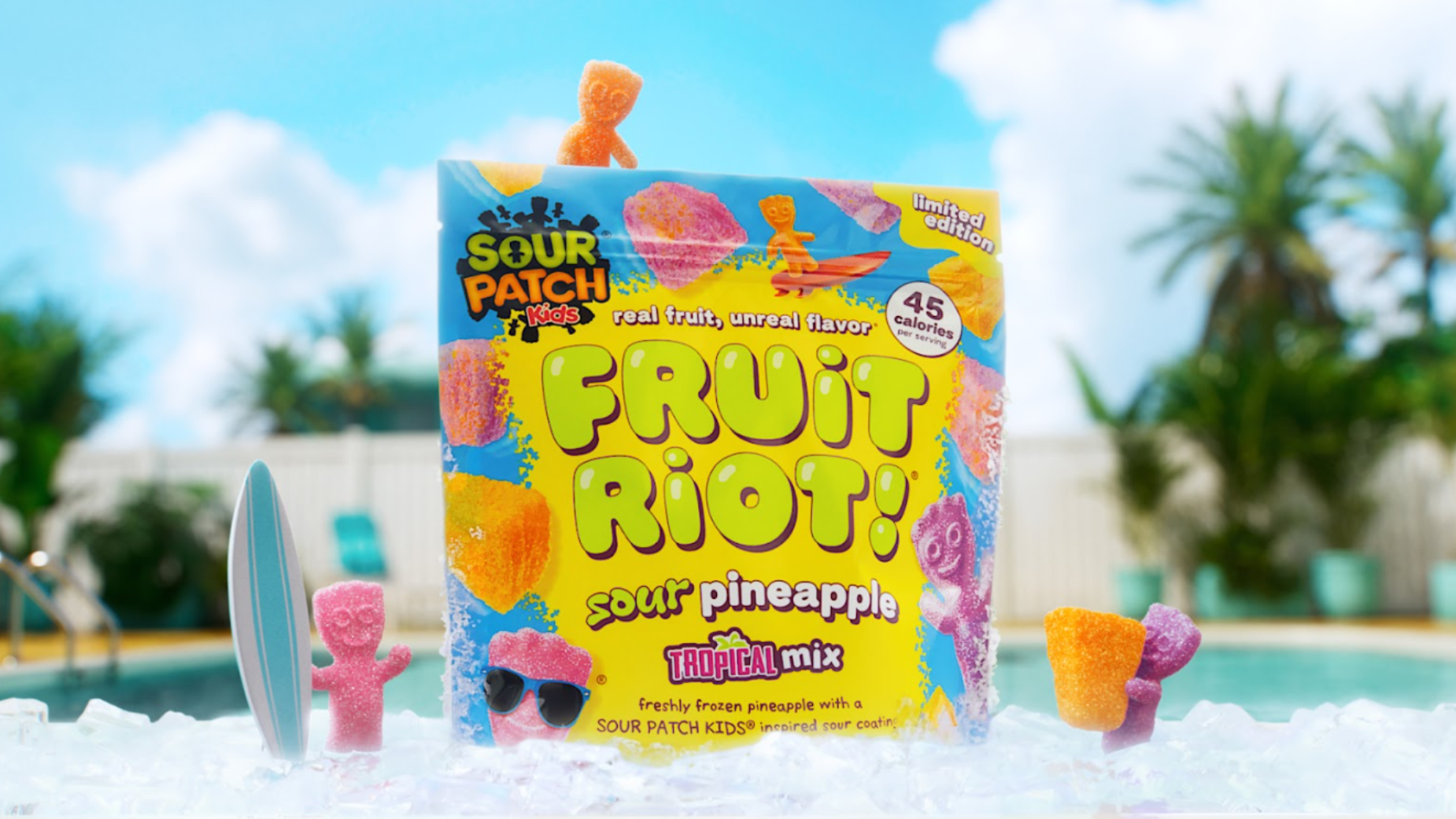 Head to the Tropics with Fruit Riot and Sour Patch Kids Collaboration ...