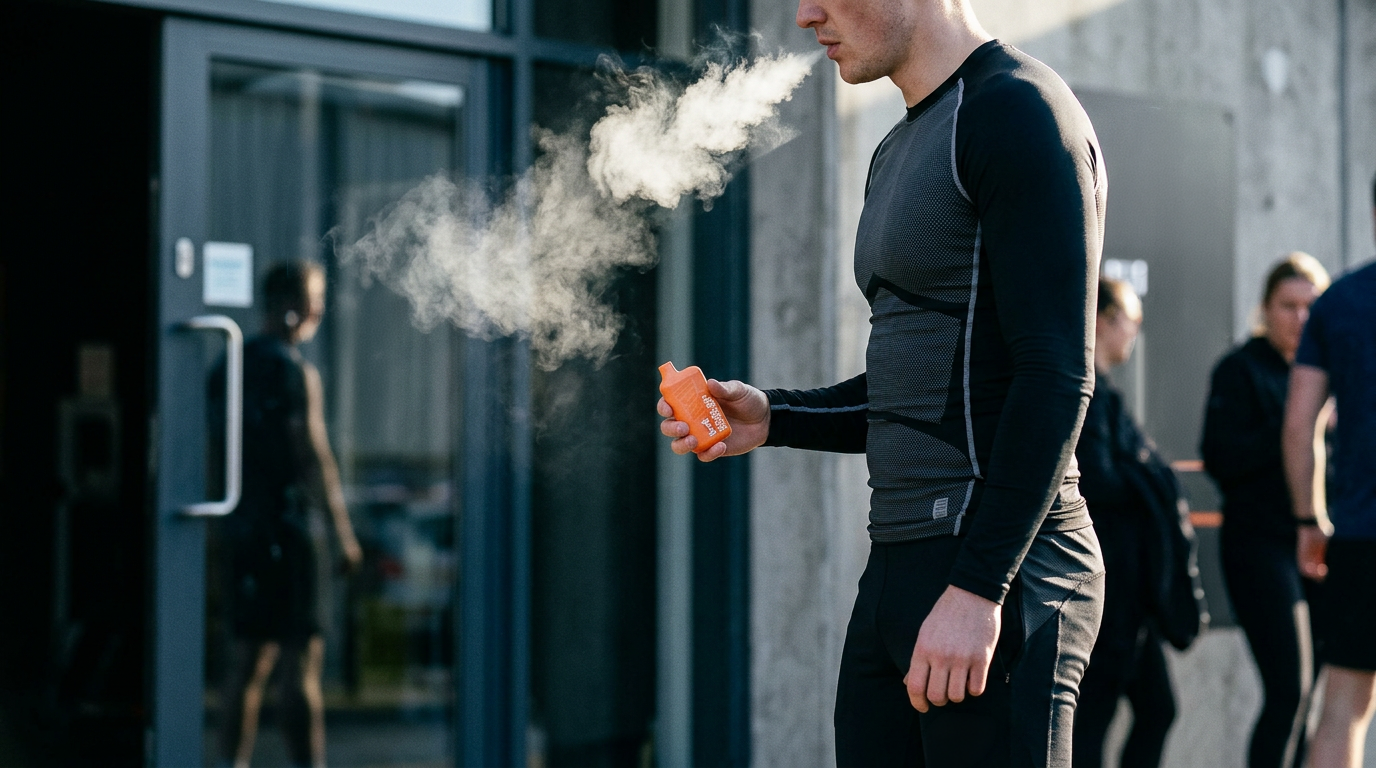 Crunch Fitness Blows Smoke on Post-Workout Recovery with Protein Vapes | LBBOnline