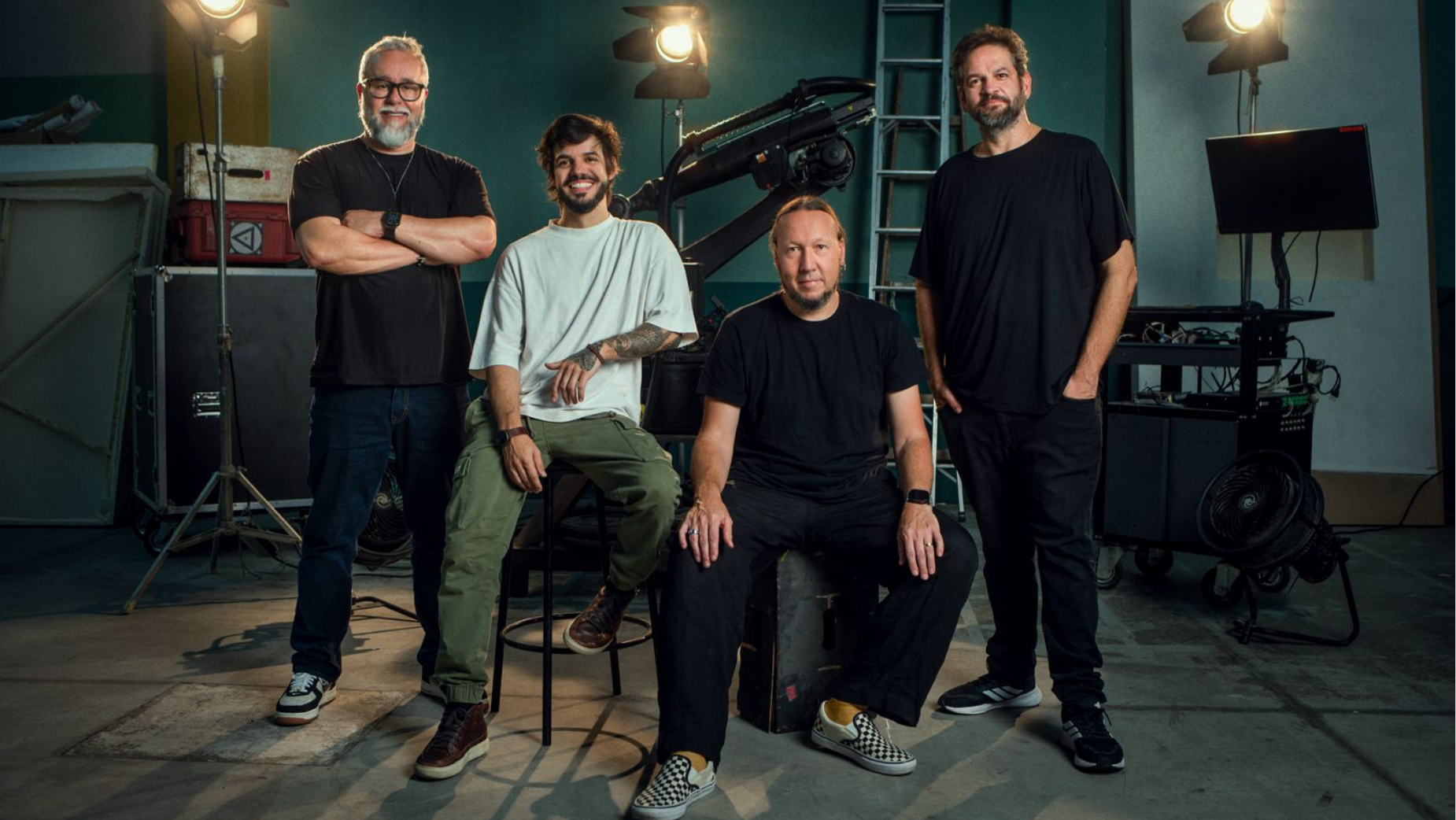 Luis Ribeiro, Gabriel Nóbrega, Mateus de Paula Santos and Francisco Puech