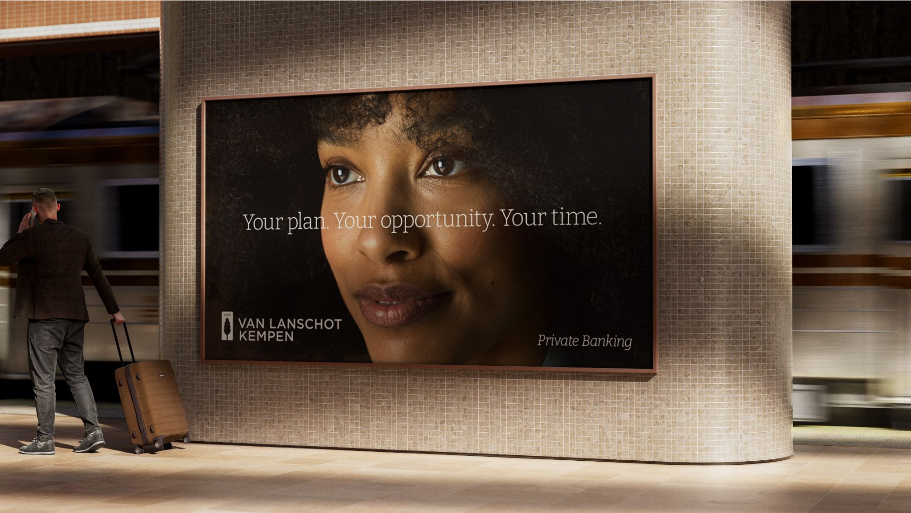 Van Lanschot Kempen wealth through time campaign