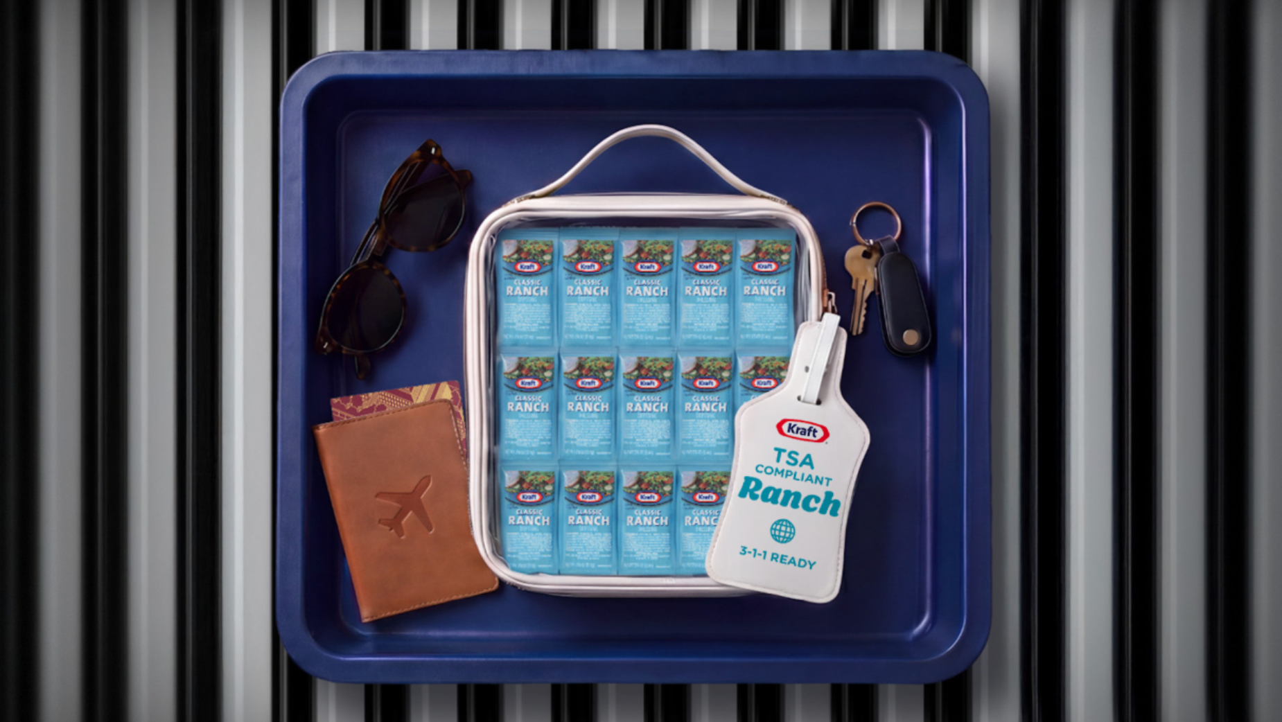 TSA-Compliant Ranch : quand la sauce devient bagage cabine
