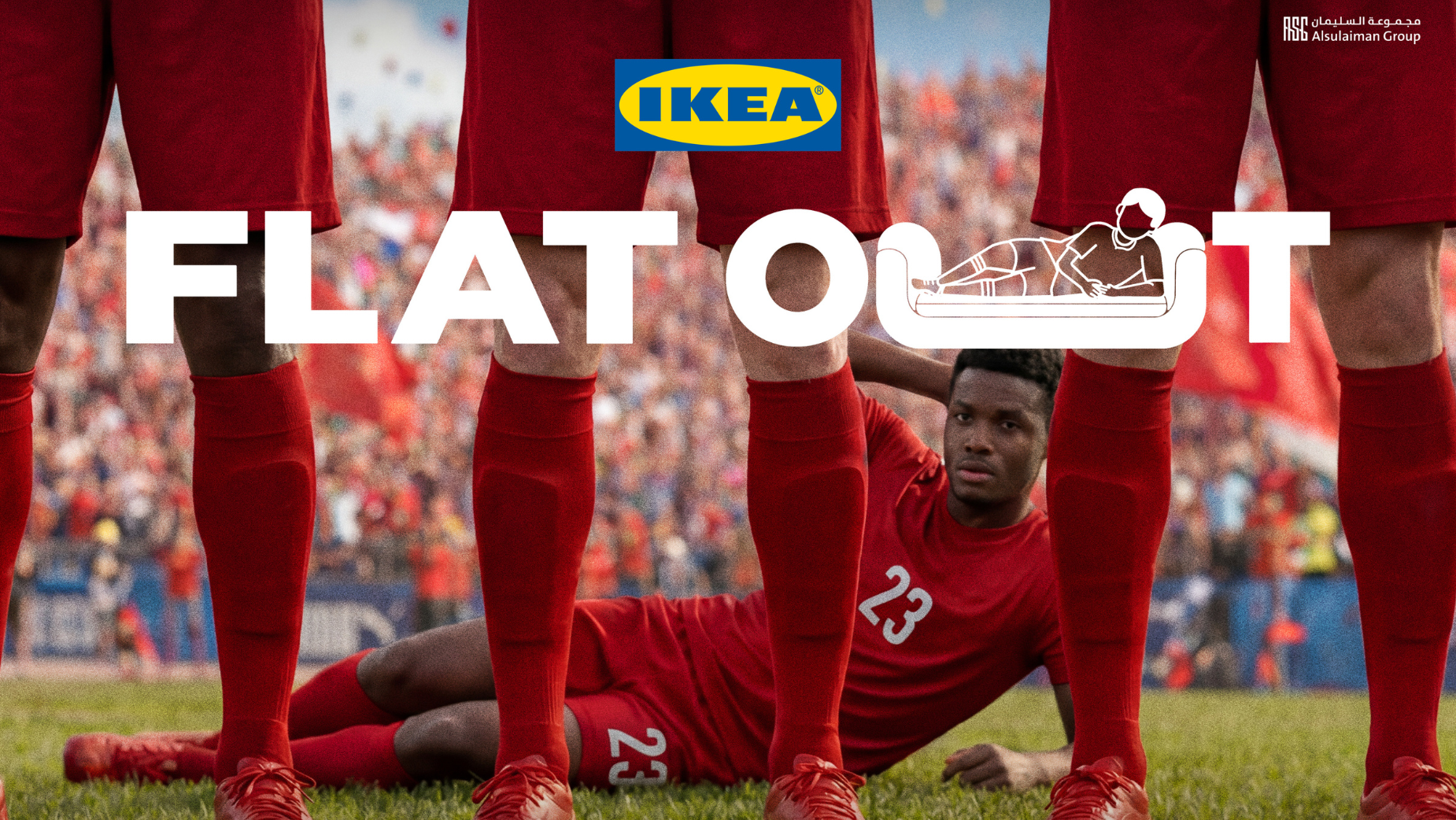 IKEA Alsulaiman Turns Modern Football’s Strangest Tactic into Discounts