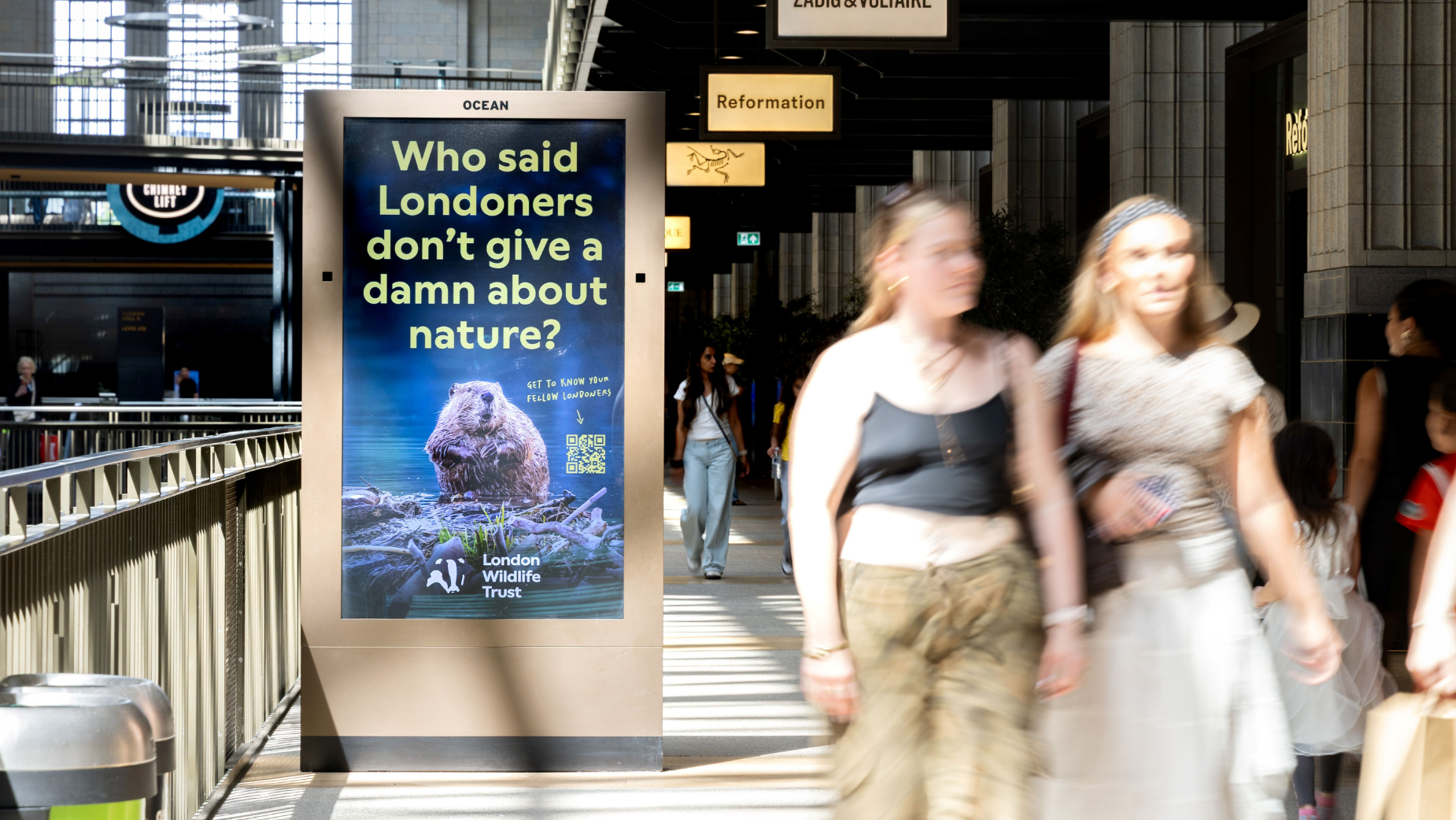 Ocean Outdoor Battersea Power Station campaign