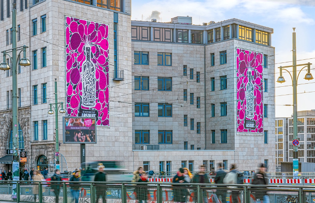 Absolut Announces Creative Competition Winner with Berlin Display