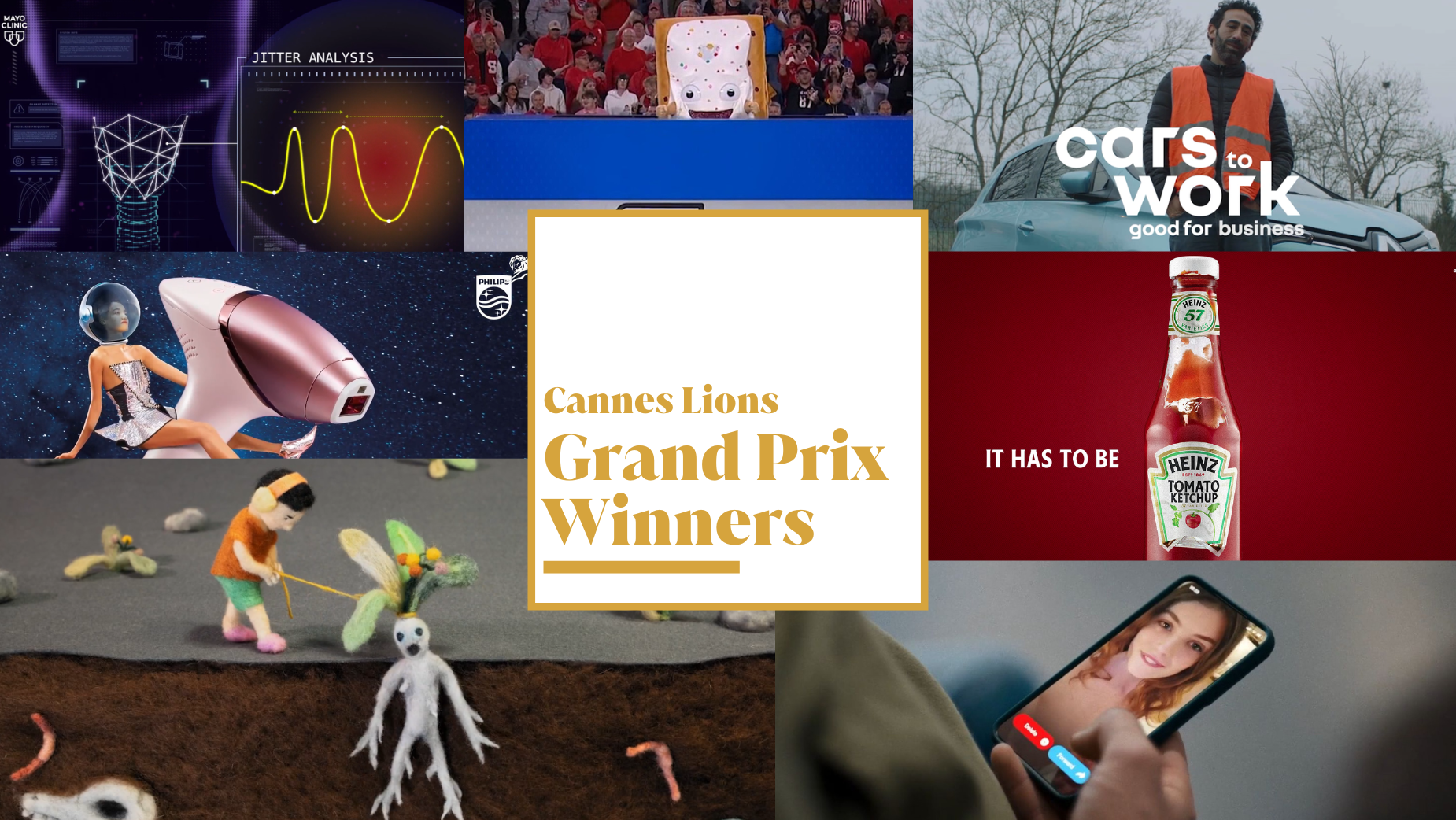 Cannes Lions 2024 Grand Prix Winners in Creative Strategy, Creative ...