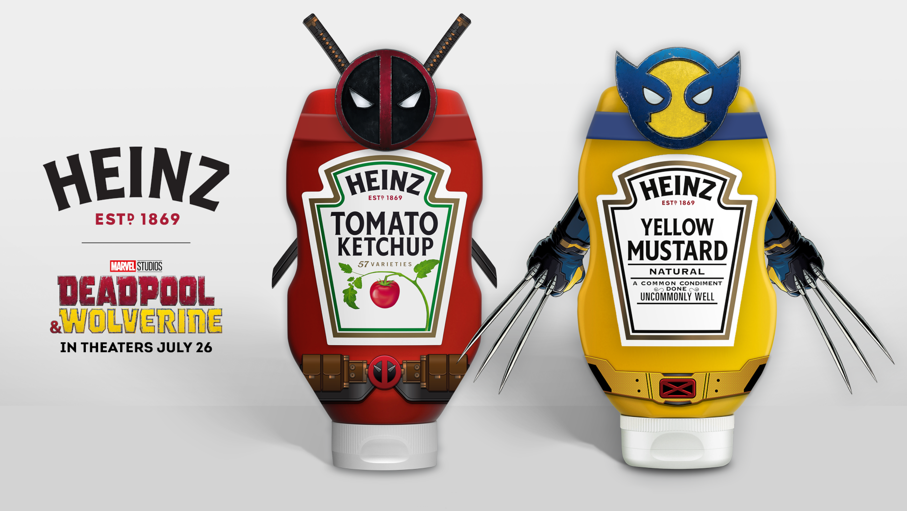 Icons Collide in Deadpool & Wolverine HEINZ Sauce Collaboration 