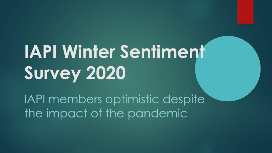 IAPI Winter Sentiment Survey 2020 | LBBOnline