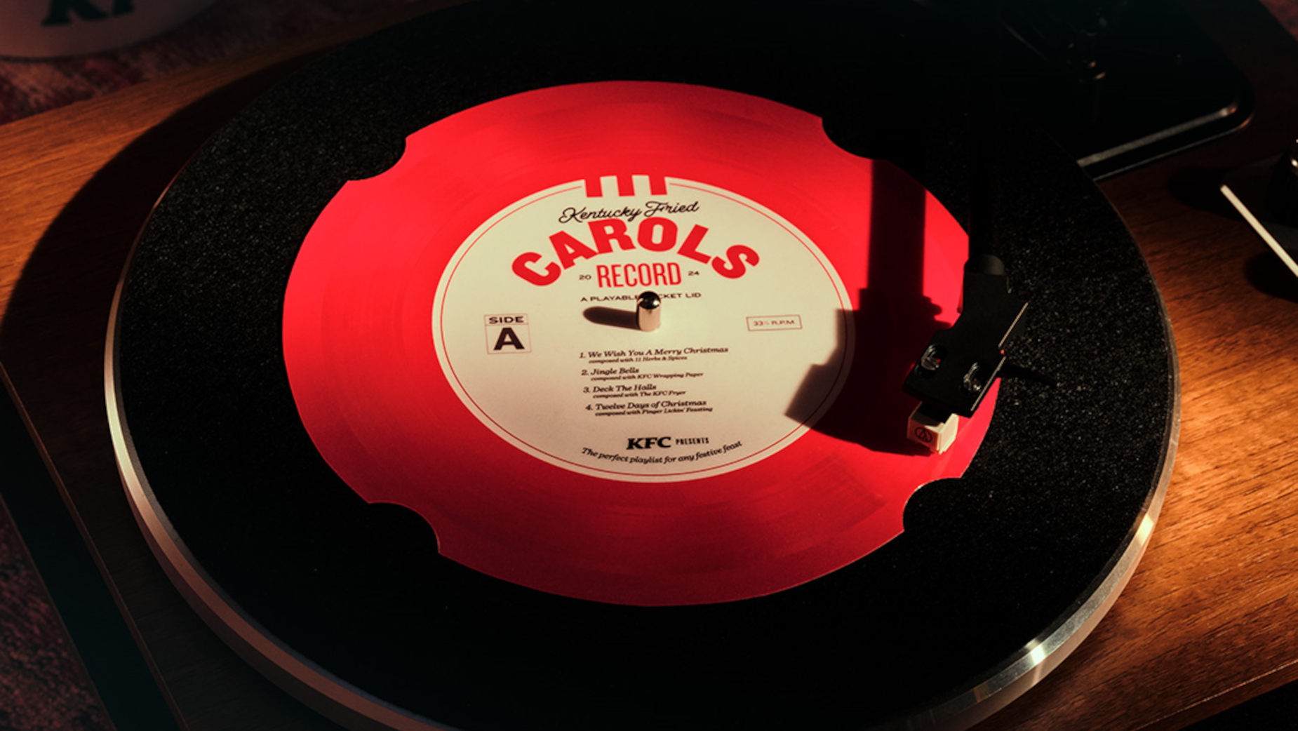 KFC Canada's Kentucky Fried Carols Vinyl Will Have You Spinning