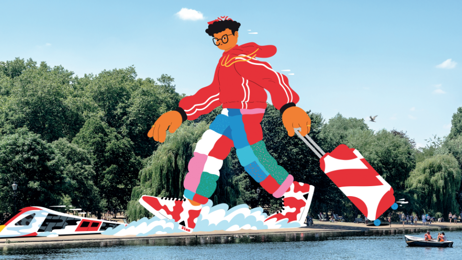 Stansted Express and Atomic London Create Speedy New Brand Character to ...