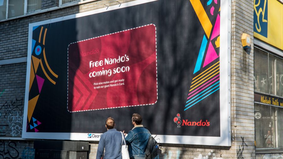 Nando's Urges Customers to Claim What's Theirs with Giant Loyalty Cards ...