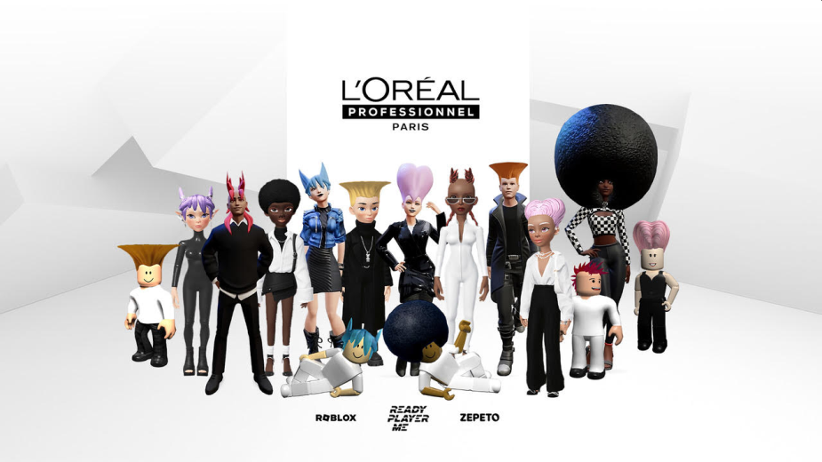 L Or Al Pioneers The Metaverse With A Drop Of Hair Looks Pas 