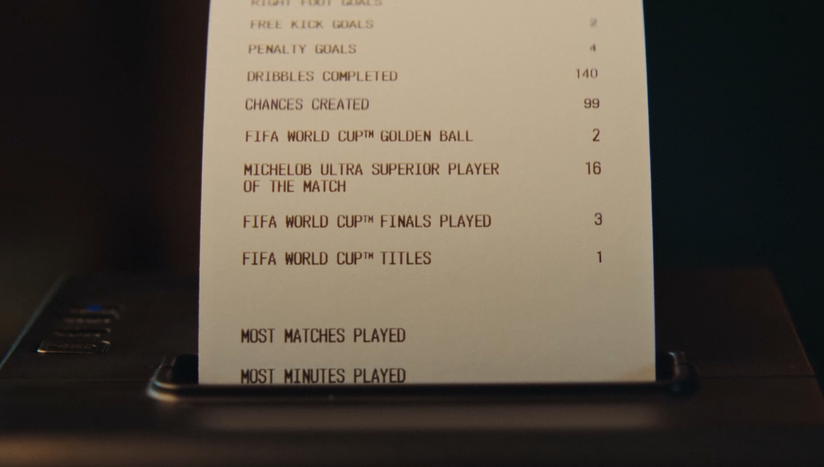 Michelob ULTRA Closes the Tab on Messi's FIFA World Cup Legacy
