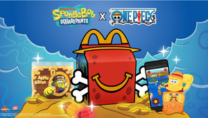 SpongeBob SquarePants and ONE PIECE’s Worlds Collide for McDonald’s Happy Meal Collab