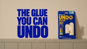 Keys, Mugs, Cat in a Basket Stuck to Wall With 'Glue You Can Undo'
