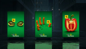Morrisons Fresh Produce Gets Monstrous Makeover for Halloween