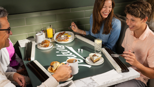 Acadia Crafts Custom Mahjong Set for Perkins Restaurant and Bakery