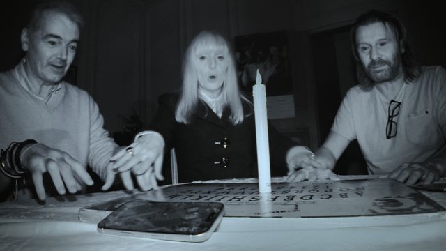 Yvette Fielding at the Hay Day Halloween paranormal investigation