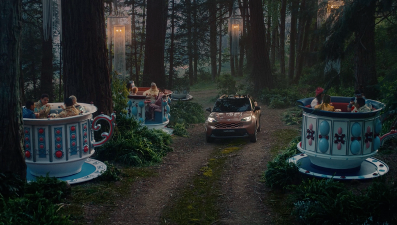 Toyota Yaris Cross Drives Through the Rabbit Hole in Alice in Wonderland Inspired Spot