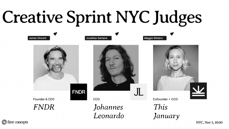Johannes Leonardo and First Concepts Bring Creative Sprint to New York