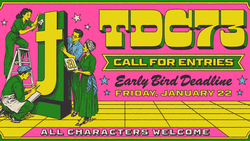 Global TDC73 Competition Kicks Off with ‘Bold’ Branding by Grafis Nusantara
