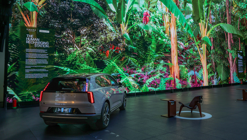 Volvo Car UK and Eden Project Open 'The Human Recharging Station' at Outernet