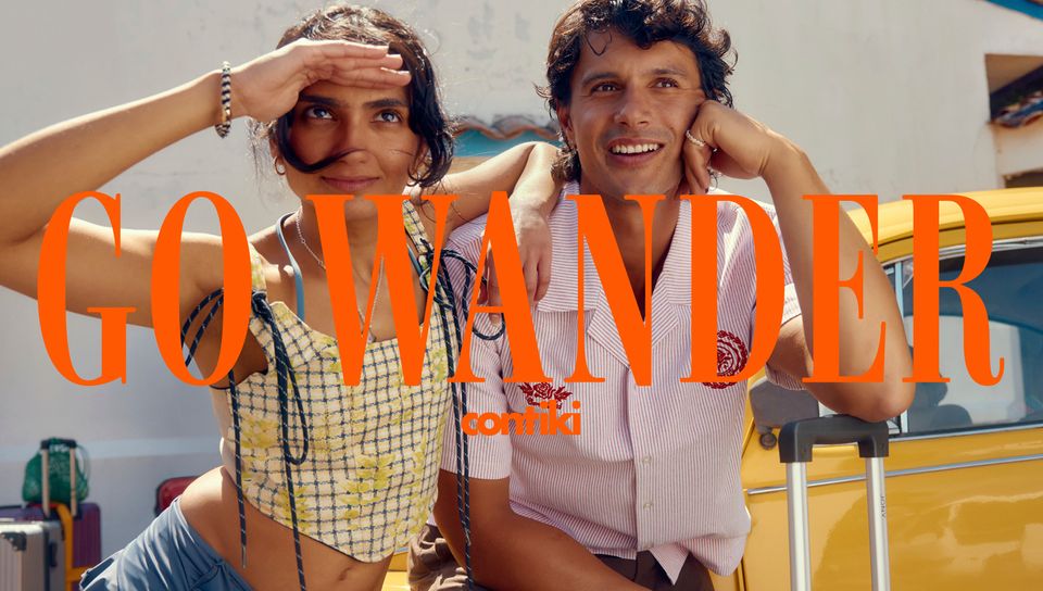 On Contiki cast members appear in a GO WANDER campaign still