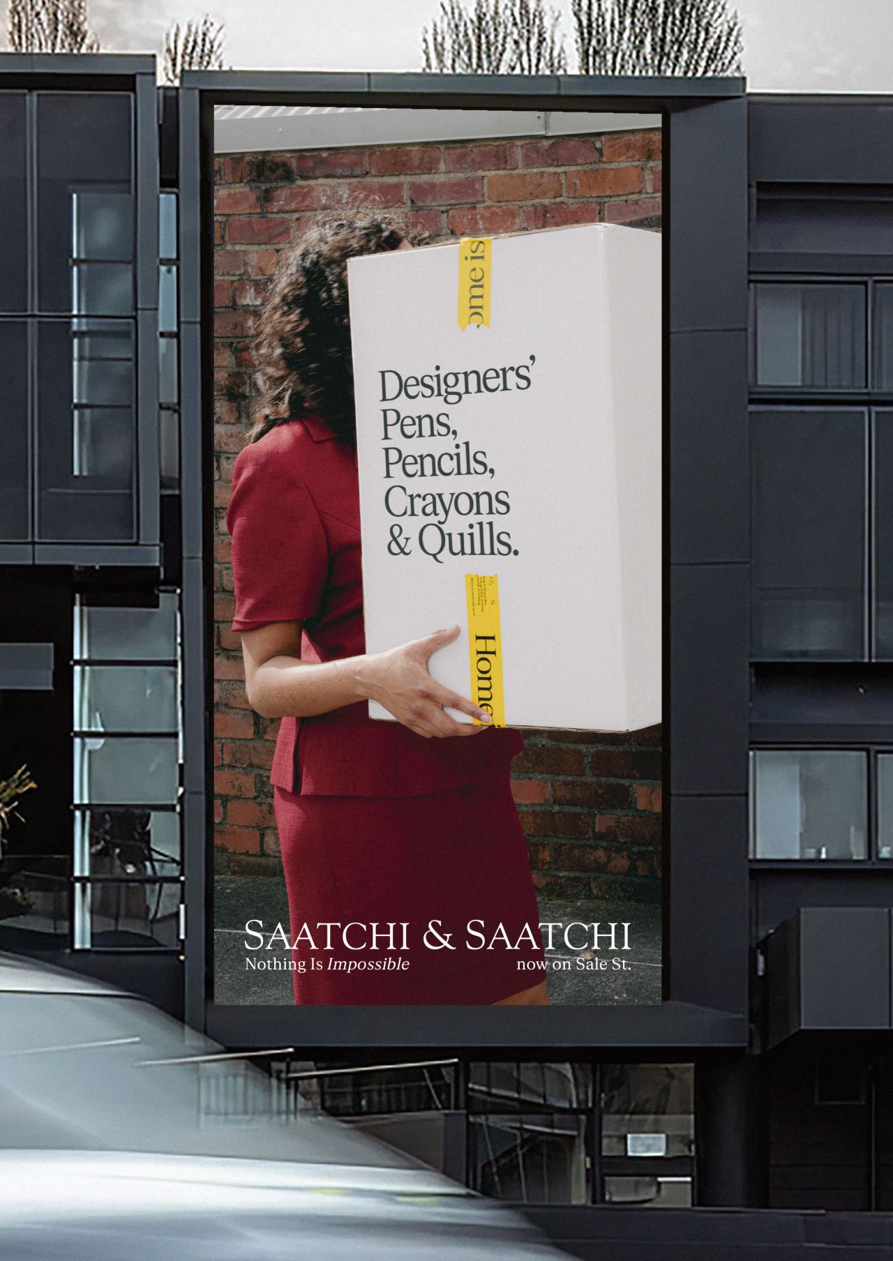 Campaña OOH Home is where the art is de Saatchi & Saatchi Nueva Zelanda en Auckland