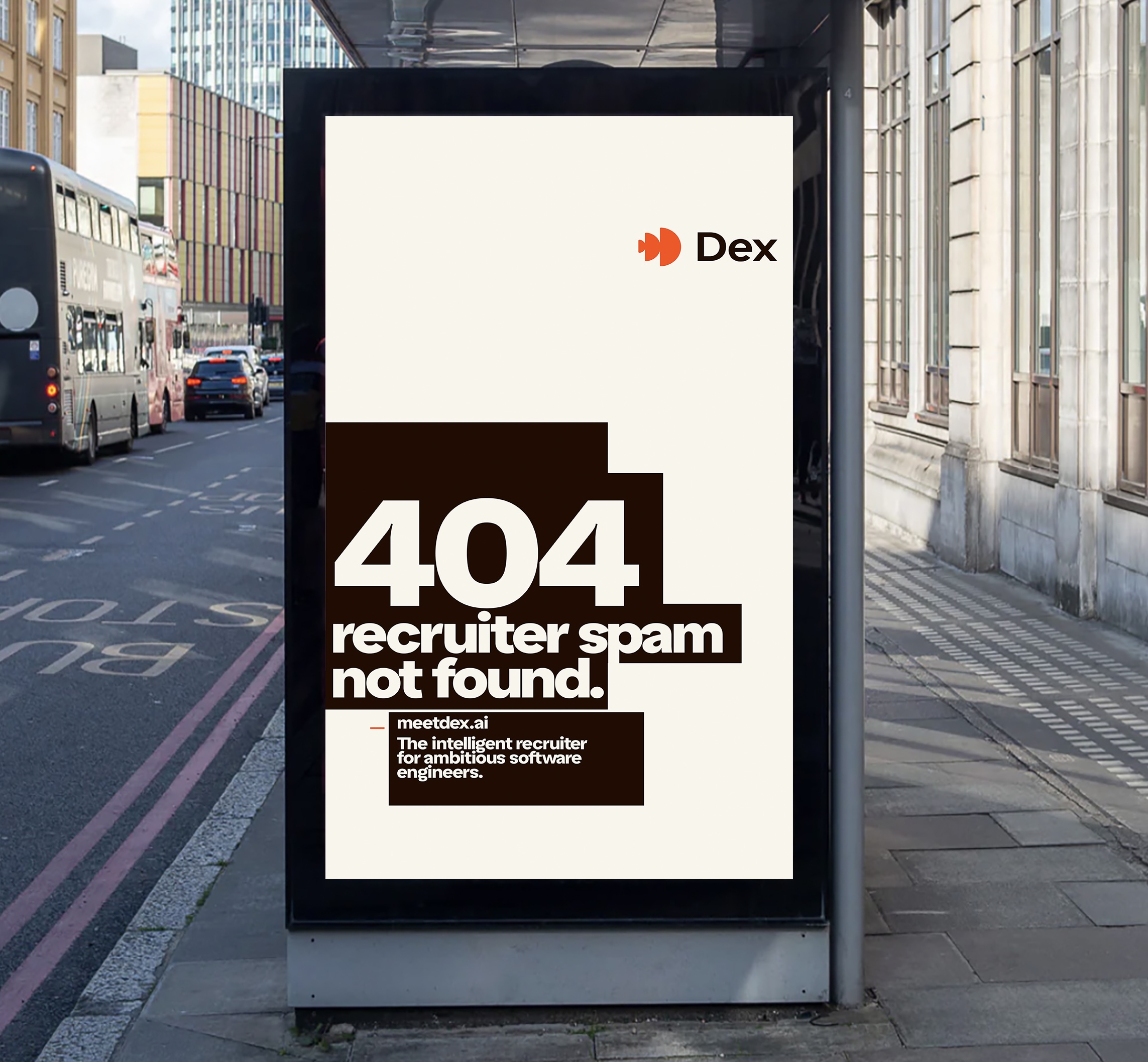 Dex Speaks the Language of Code in OOH Recruitment Campaign | LBBOnline