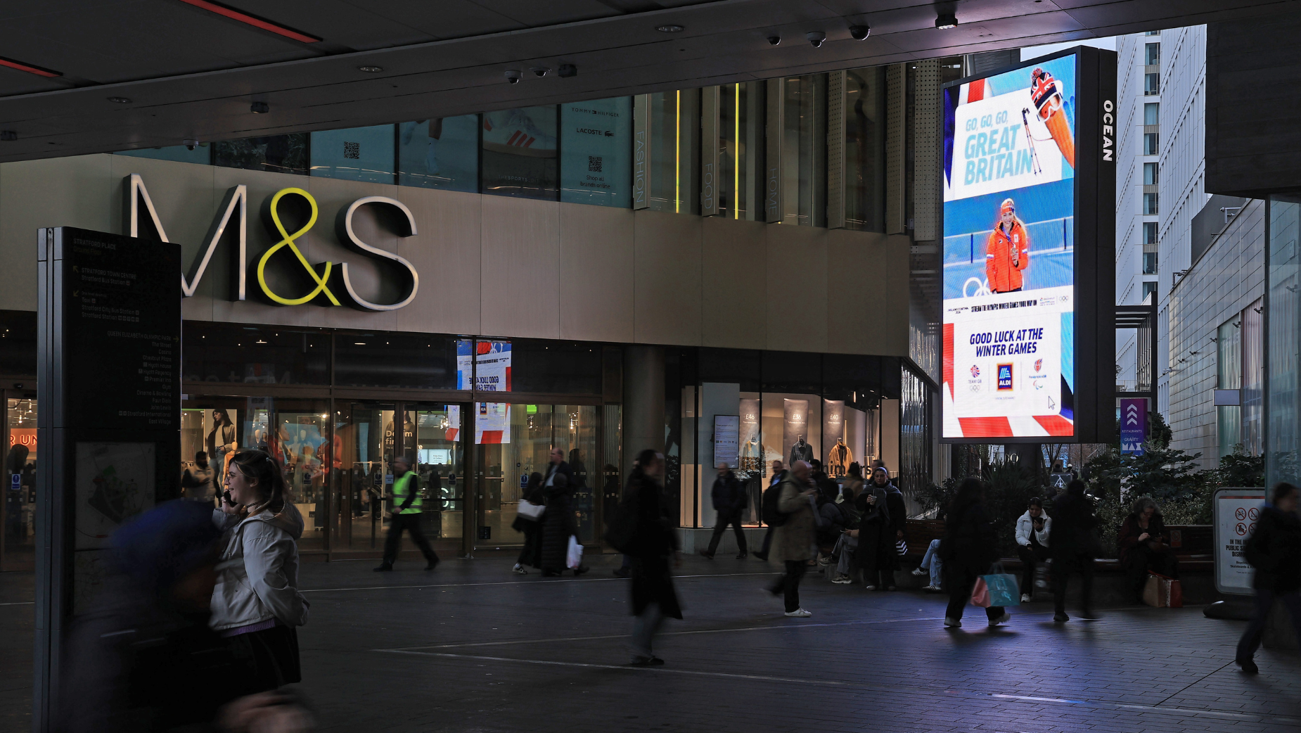 discovery+ Brings Olympics Highlights to DOOH: Public Space as Broadcast