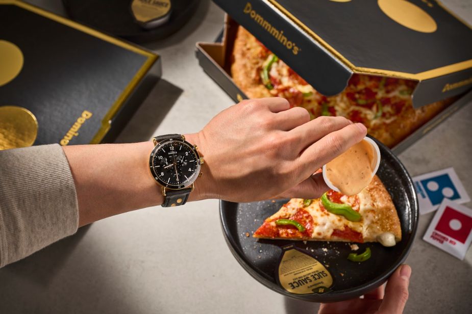 Domino's Celebrates Signature Sauce with Exclusive Shinola Watch