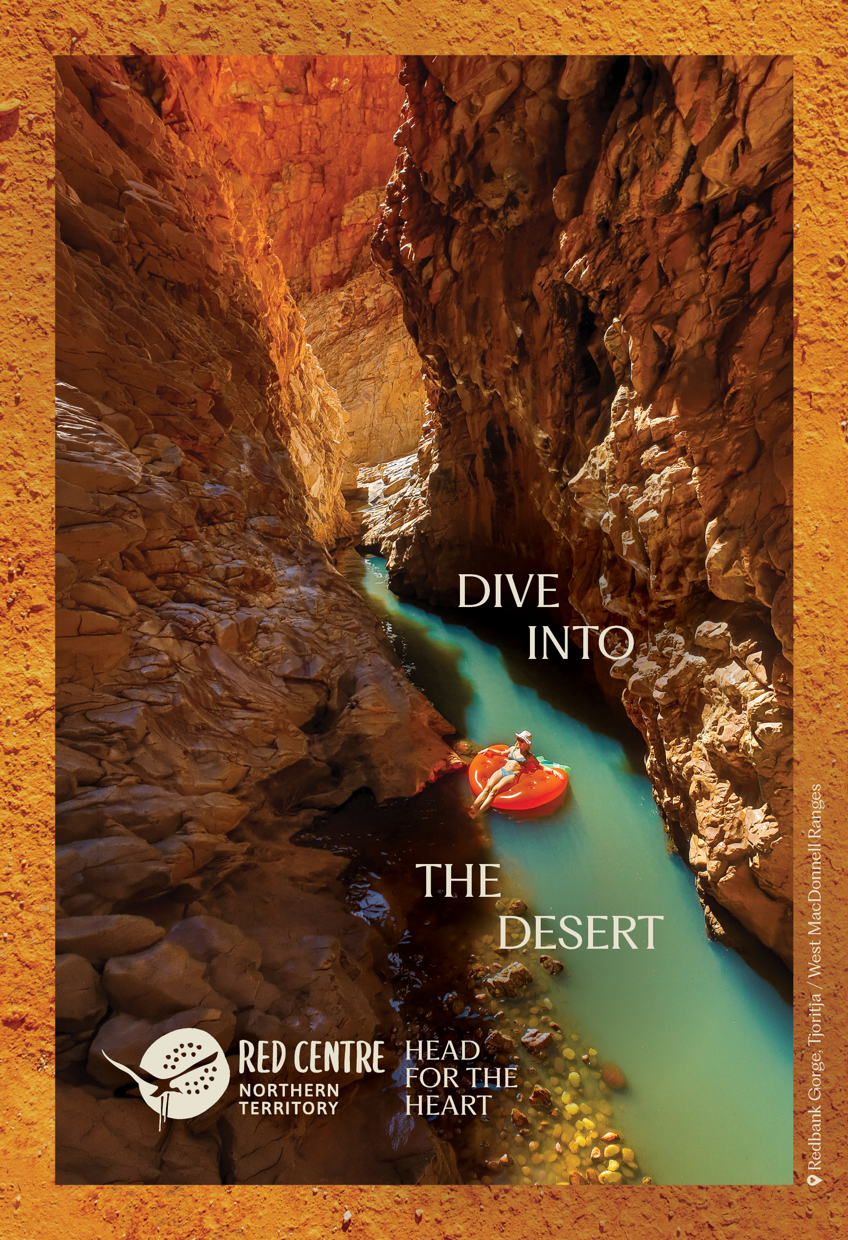 Tourism Central Australia Head for the Heart campaign visual 3