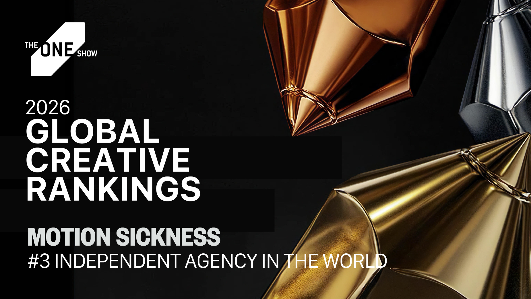 Motion Sickness Ranked #3 Global Indie at The One Show | LBBOnline