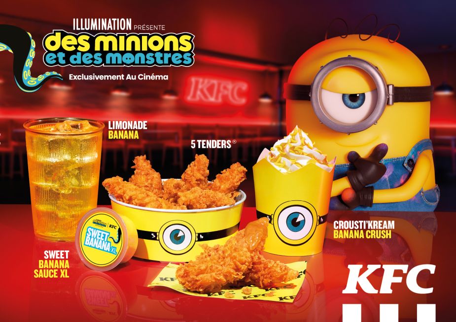 Minions and Monsters collaboration brings a new KFC menu to 21 markets