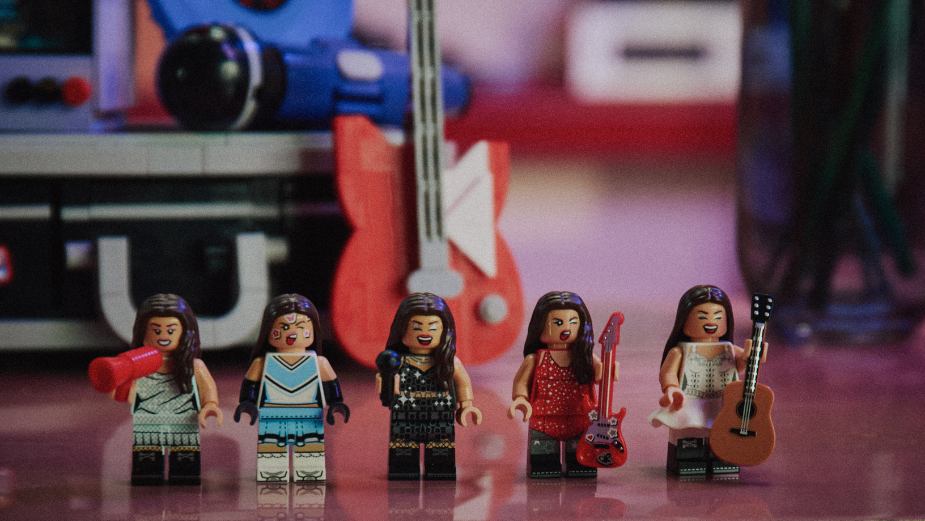 Olivia Rodrigo LEGO minifigures from the LEGO Editions collection