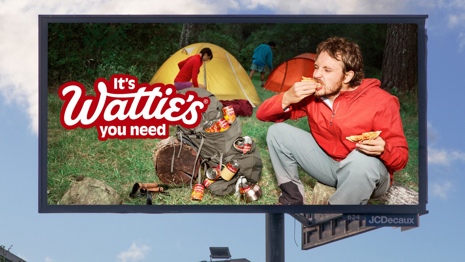 Wattie's Spaghetti OOH campaign
