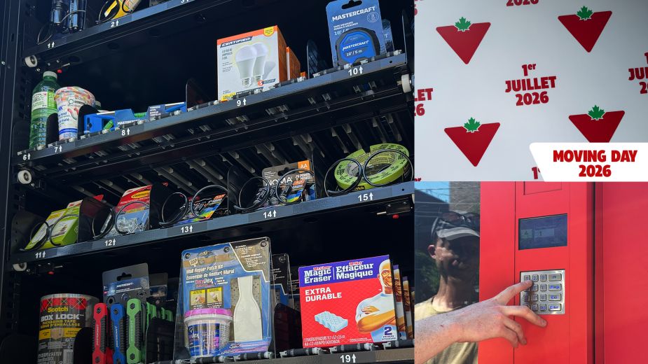 Canadian Tire Station CT moving day activation