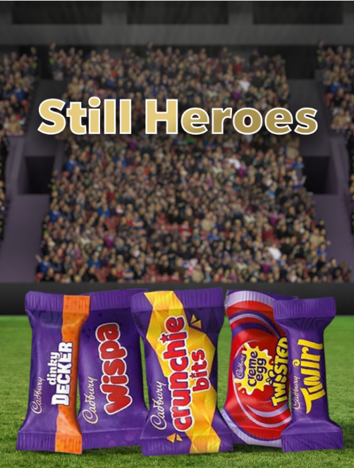 Screenshot-style creative tied to the Cadbury post example