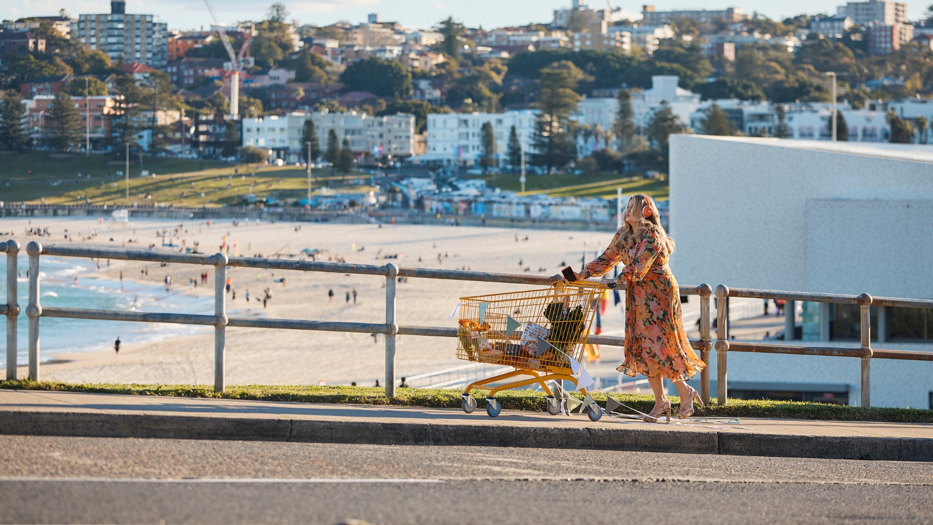 Jennifer Coolidge featured in Audible’s Bondi campaign