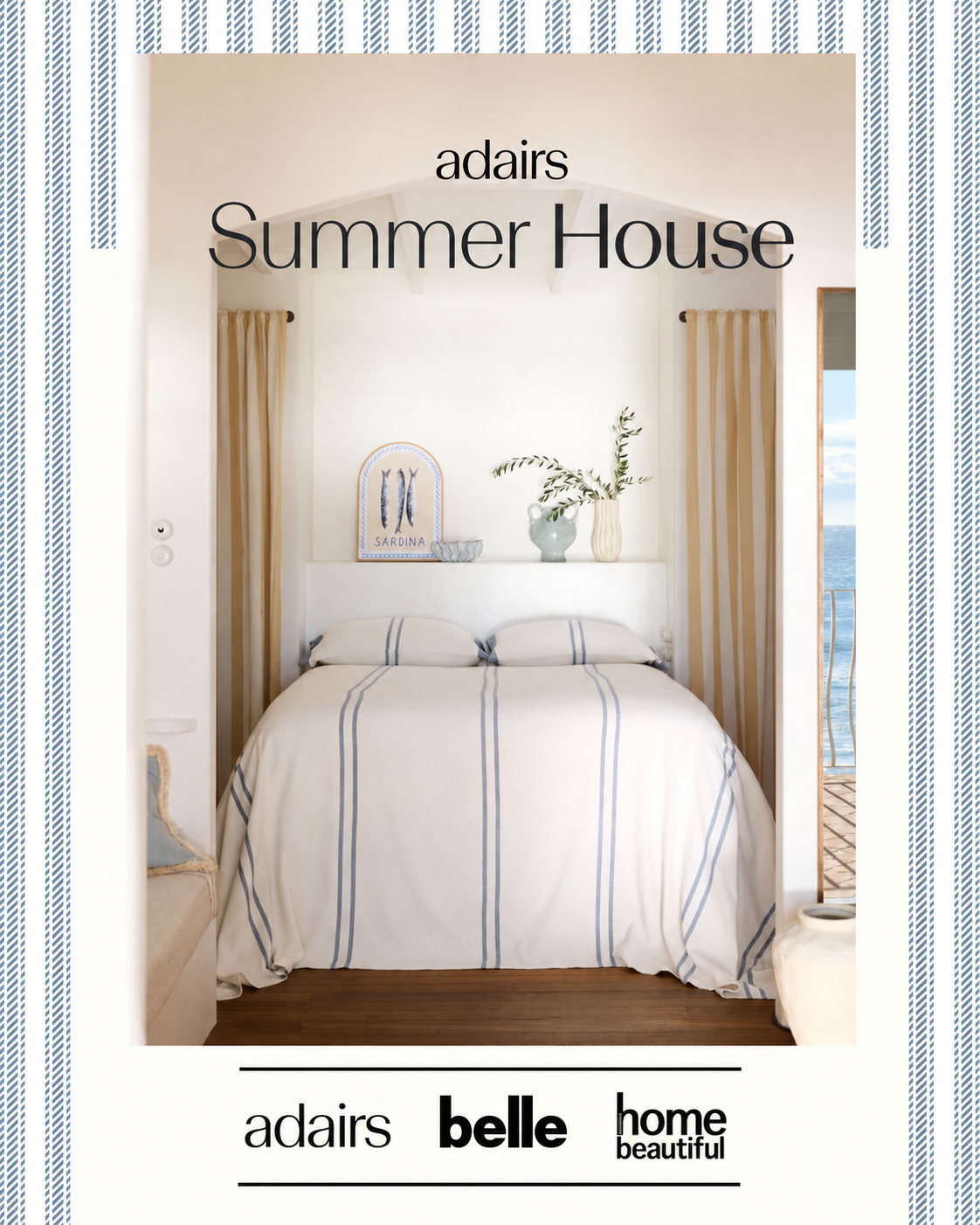 Adairs Opens Summer House with Are Media's Belle and Home Beautiful ...